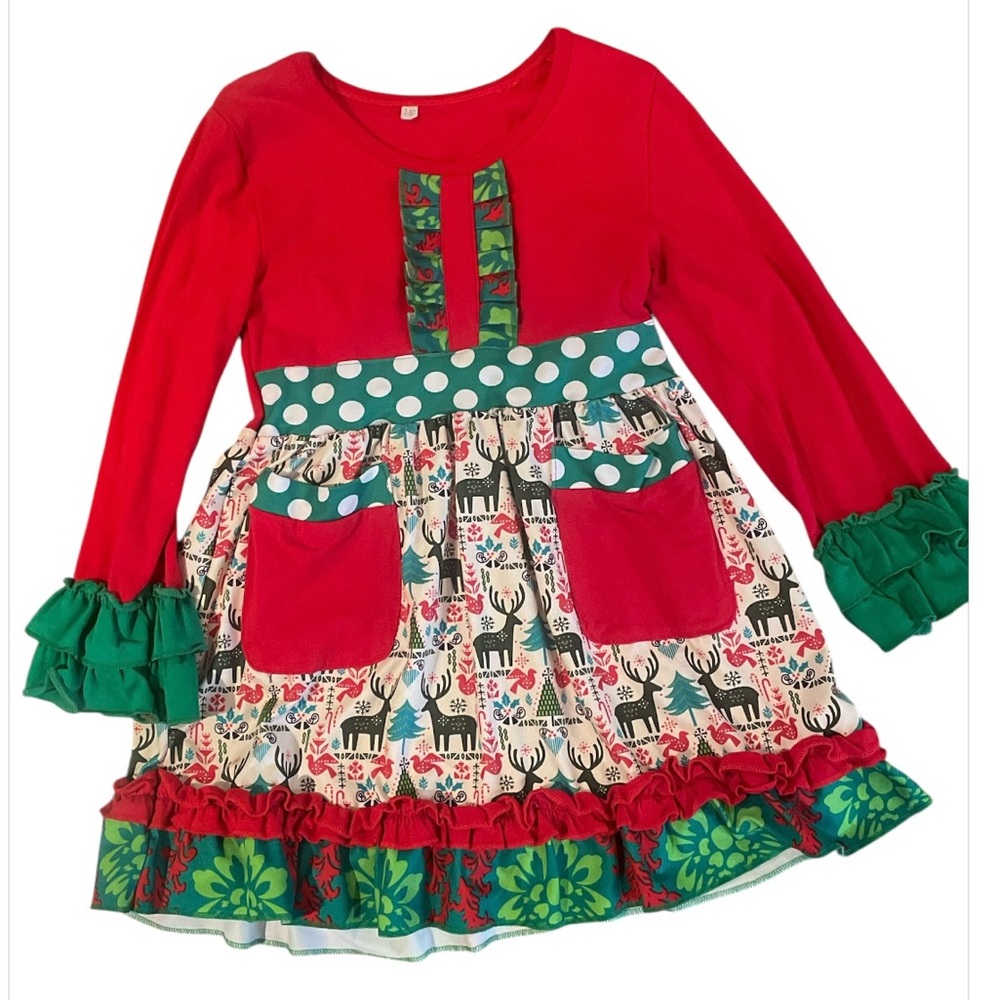 Girls boutique holiday outfit - Picture 2 of 5